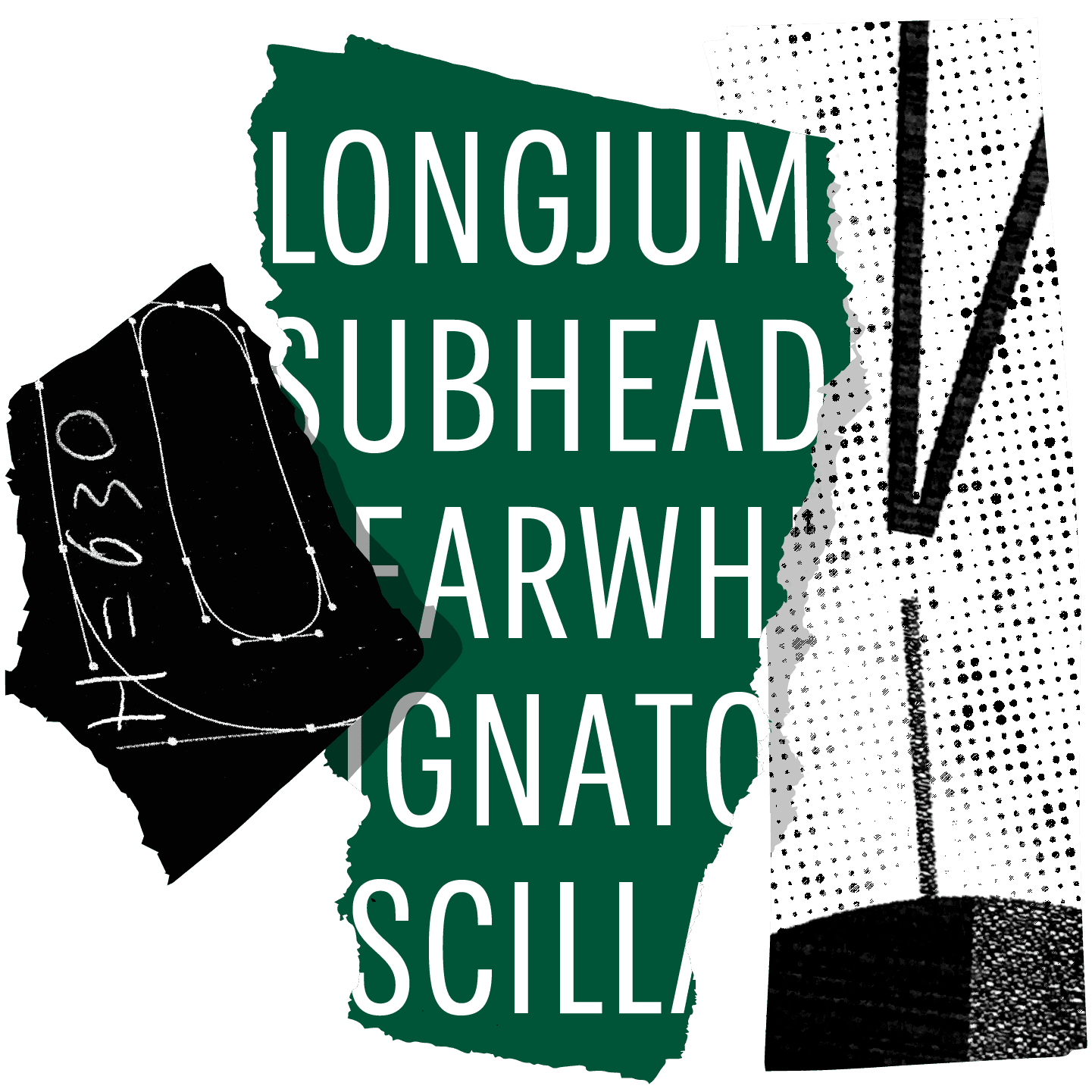 <b class="accent">FIG. 14 — </b> Snippets of sketches and proofs from the design of Pike.