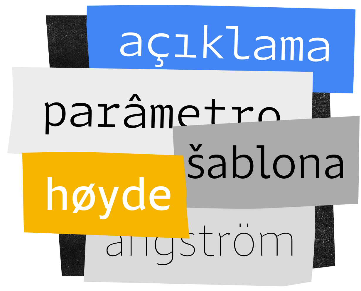 <b class="accent">FIG. 18 — </b> Portamento supports over 150 languages.
