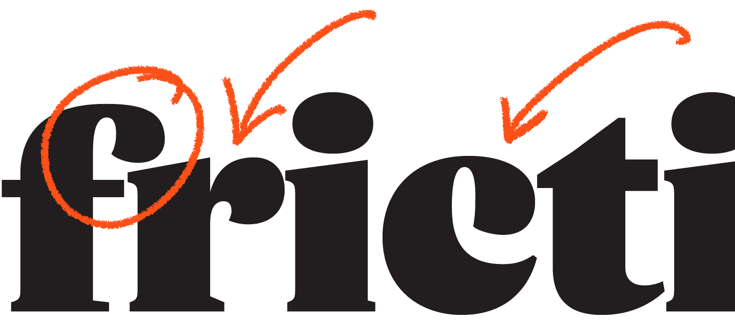 <b class="accent">FIG. 6 — </b> Root Serif 11 Black Organic terminations: the ‘hook’ termination repeats across several forms.
