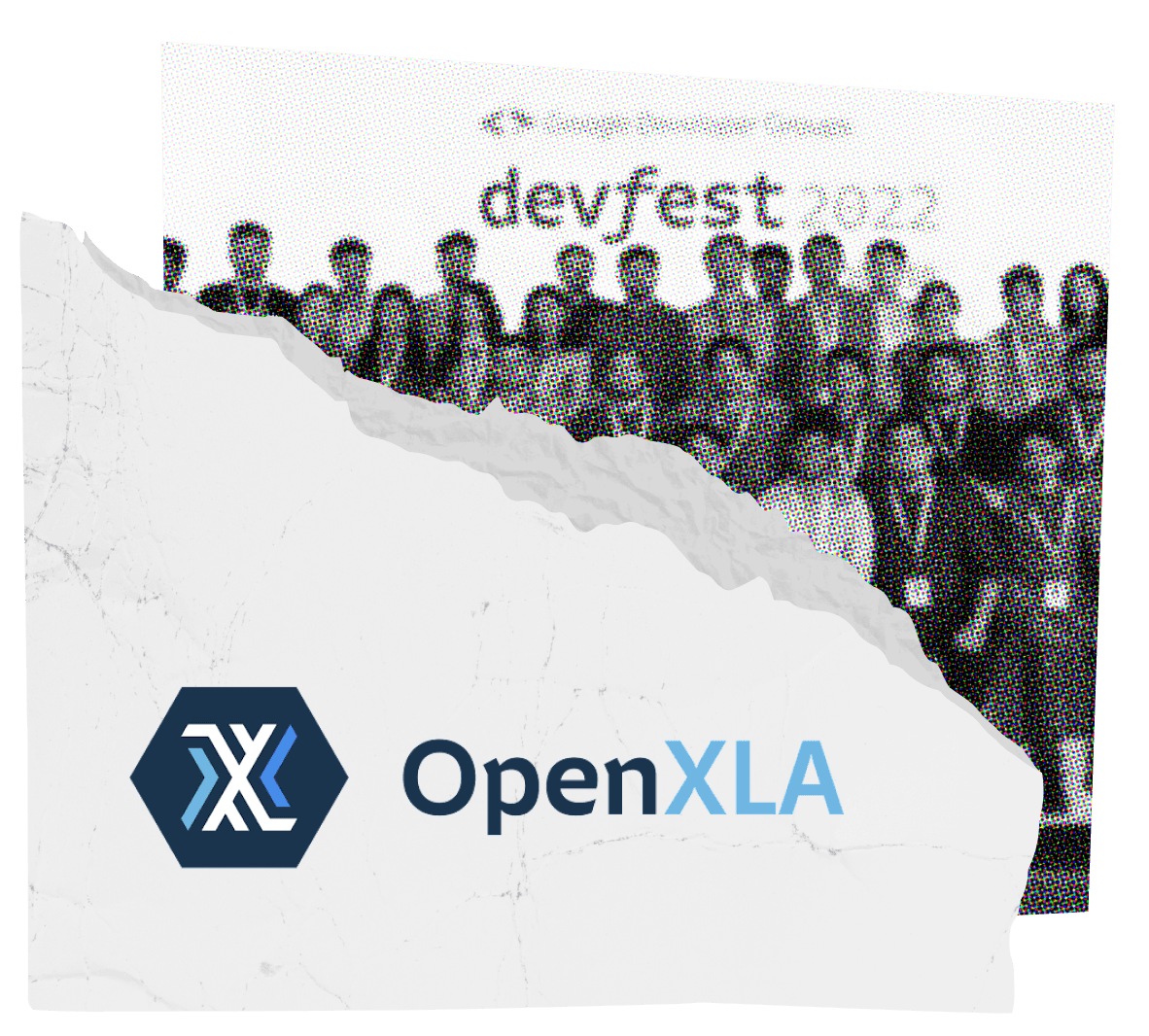 <b class="accent">FIG. 22 — </b> Portamento in use for DevFest 2022 and OpenXLA.